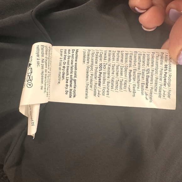 NWT Spanx Fleece Shawl Jacket In Black Size Small - Picture 3 of 7